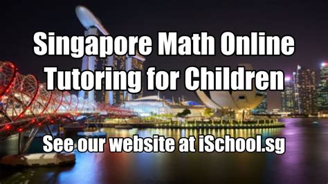 singapore math online tutoring